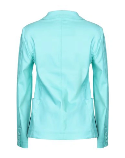 Shop Atos Lombardini Suit Jackets In Light Green