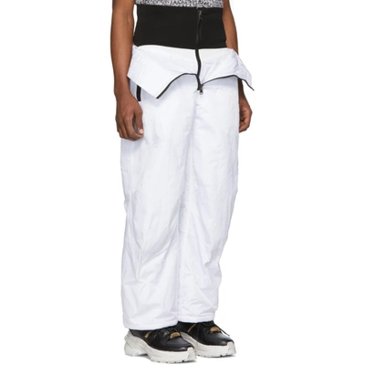 Shop Colmar A.g.e. By Shayne Oliver White Wide Ski Trousers In 01 Wht