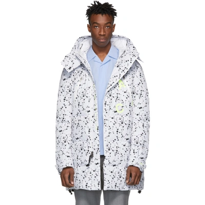 Nike Acg Oversized Quilted Printed Ripstop Hooded Down Parka - White In 100  White | ModeSens