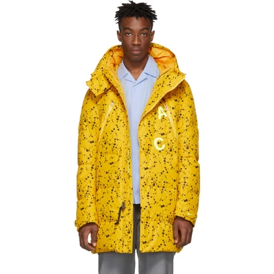 Nike Acg Nrg Oversized Quilted Printed Ripstop Hooded Down Parka In  752ylwochr | ModeSens