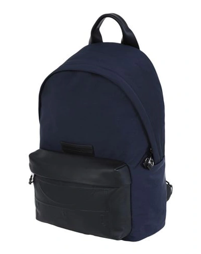 Shop Mcq By Alexander Mcqueen Backpack & Fanny Pack In Dark Blue