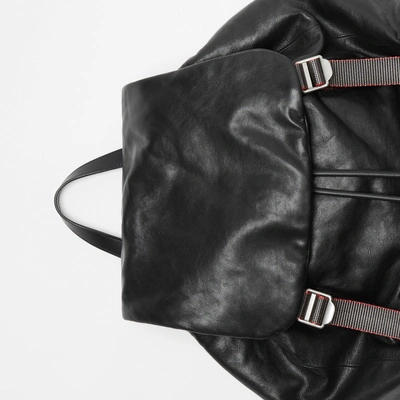 Shop Burberry The Extra Large Rucksack In Nappa Leather In Black