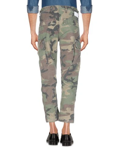 Shop Re/done Pants In Military Green