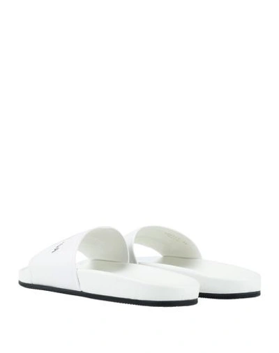 Shop Balenciaga Sandals In White