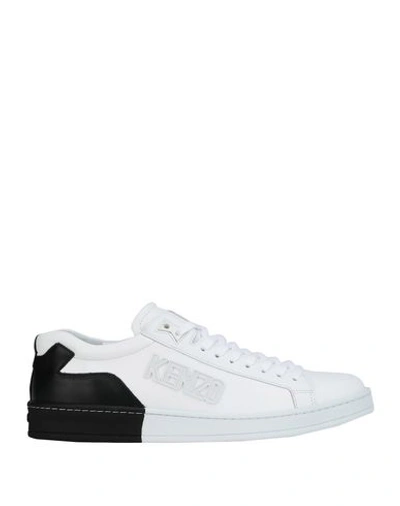 Shop Kenzo Sneakers In White