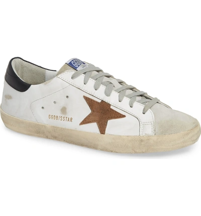 Shop Golden Goose 'superstar' Sneaker In White/ Star Leather