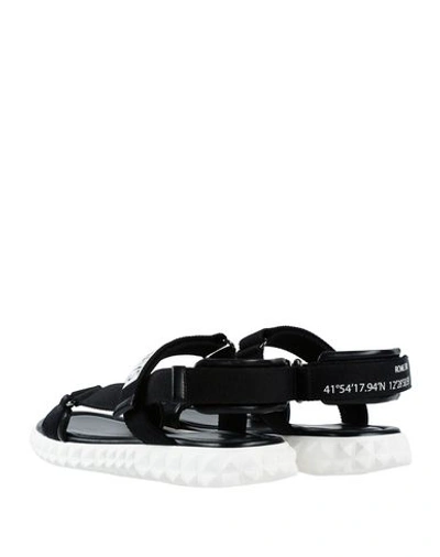 Shop Valentino Sandals In Black