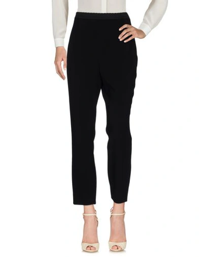 Shop Dolce & Gabbana Woman Pants Black Size 6 Viscose, Acetate, Polyamide, Polyester, Elastane