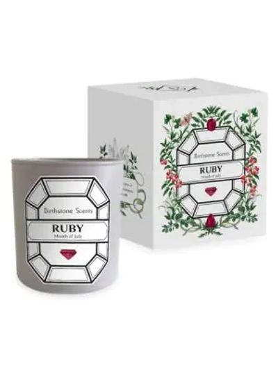 Shop Birthstone Scents Ruby Month Of July Scented Candle