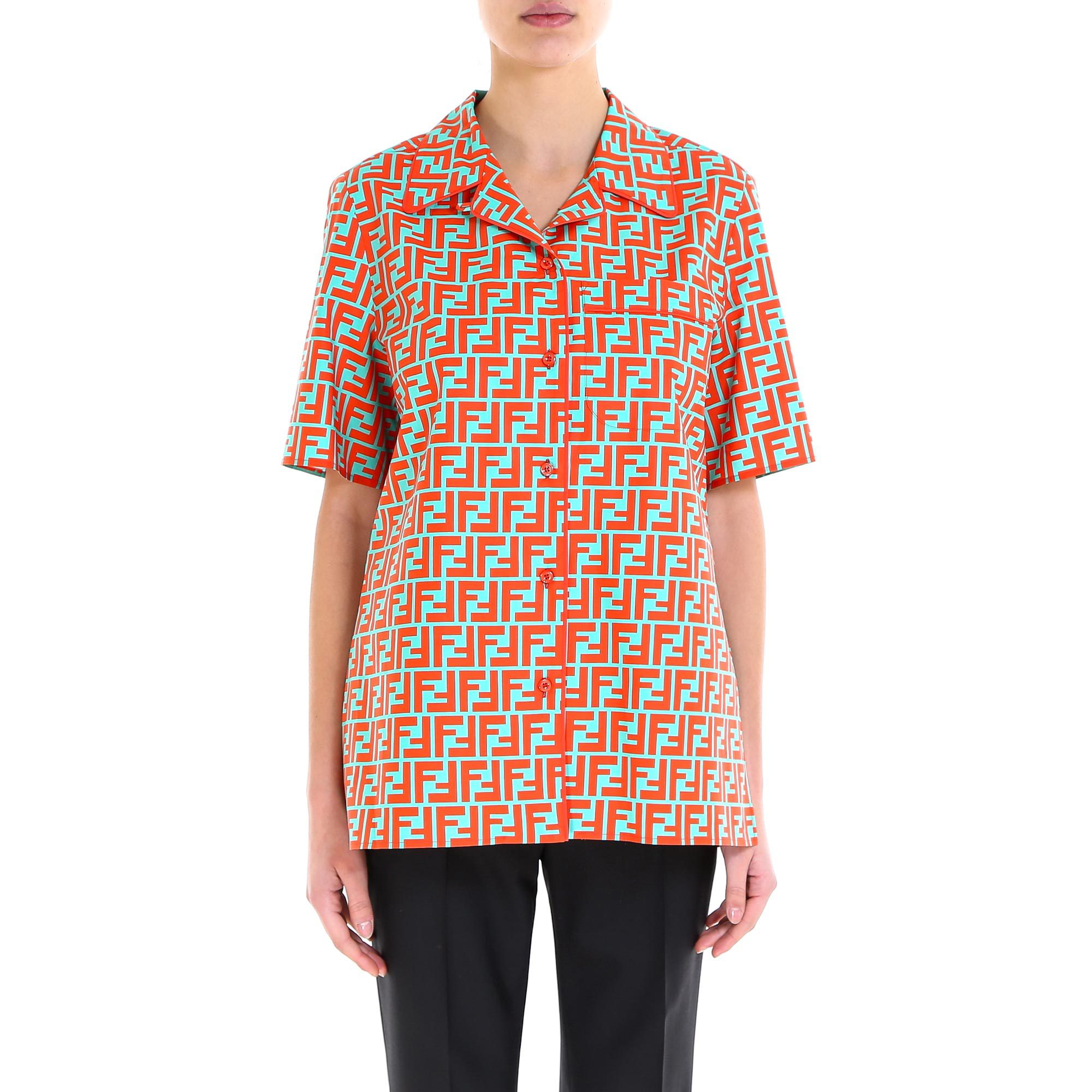 fendi short sleeve shirt