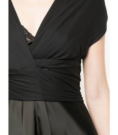 Shop Alexander Wang Asymmetric Cocktail Dress In Black