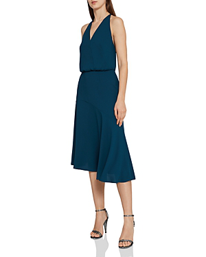 reiss fiona dress teal
