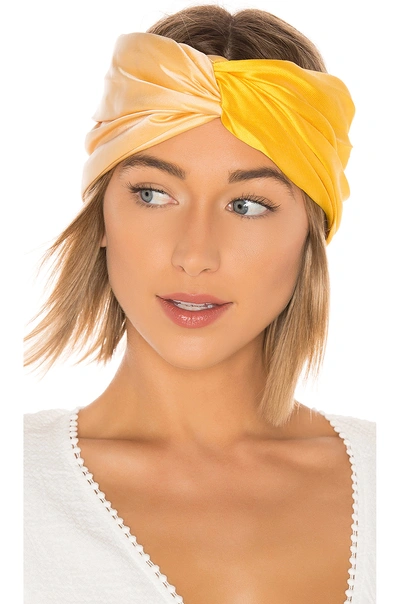 Shop Eugenia Kim X Revolve Malia Headband In Yellow.