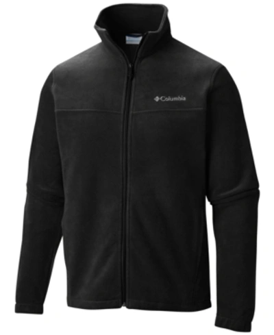 Shop Columbia Men's Big & Tall Steens Mountain Fleece Jacket In Black