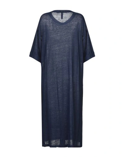 Woolrich Knee-length Dress In Dark Blue