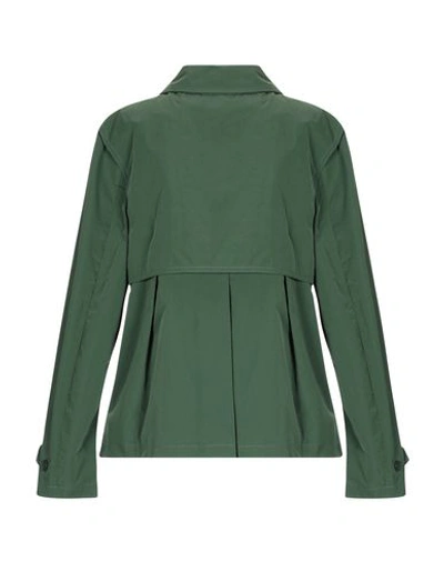 Shop Add Overcoats In Emerald Green