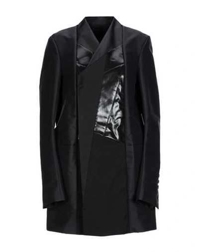 Shop Rick Owens Coats In Black