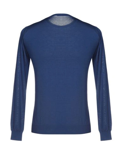 Shop Kangra Cashmere Sweaters In Bright Blue