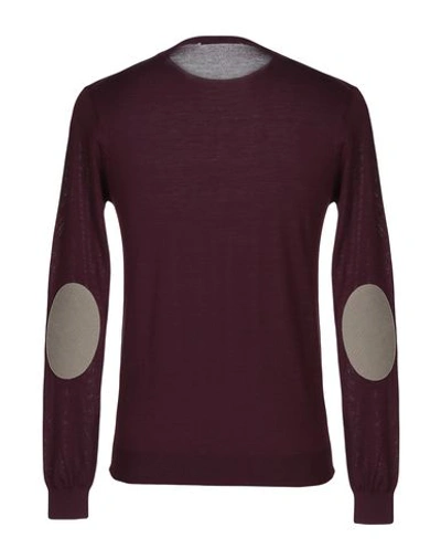 Shop Kangra Cashmere Sweater In Deep Purple