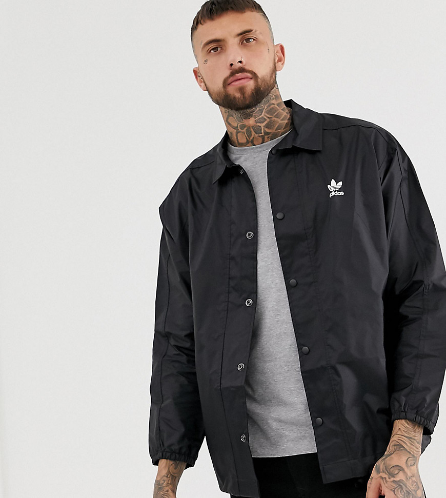 adidas coach jacket black