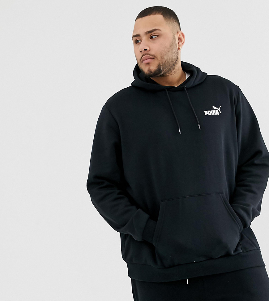 puma small logo hoodie