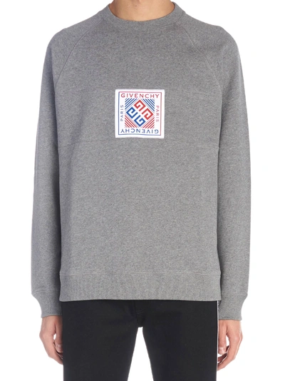Shop Givenchy Sweatshirt In Grey