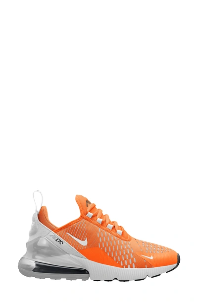 Shop Nike Air Max 270 Sneaker In Total Orange/ White-black