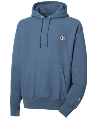 Blue mylar hotsell champion hoodie