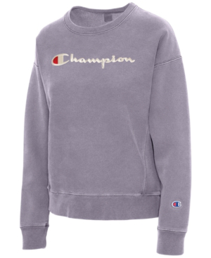 Script Logo Hoodie In Smoked Lilac 