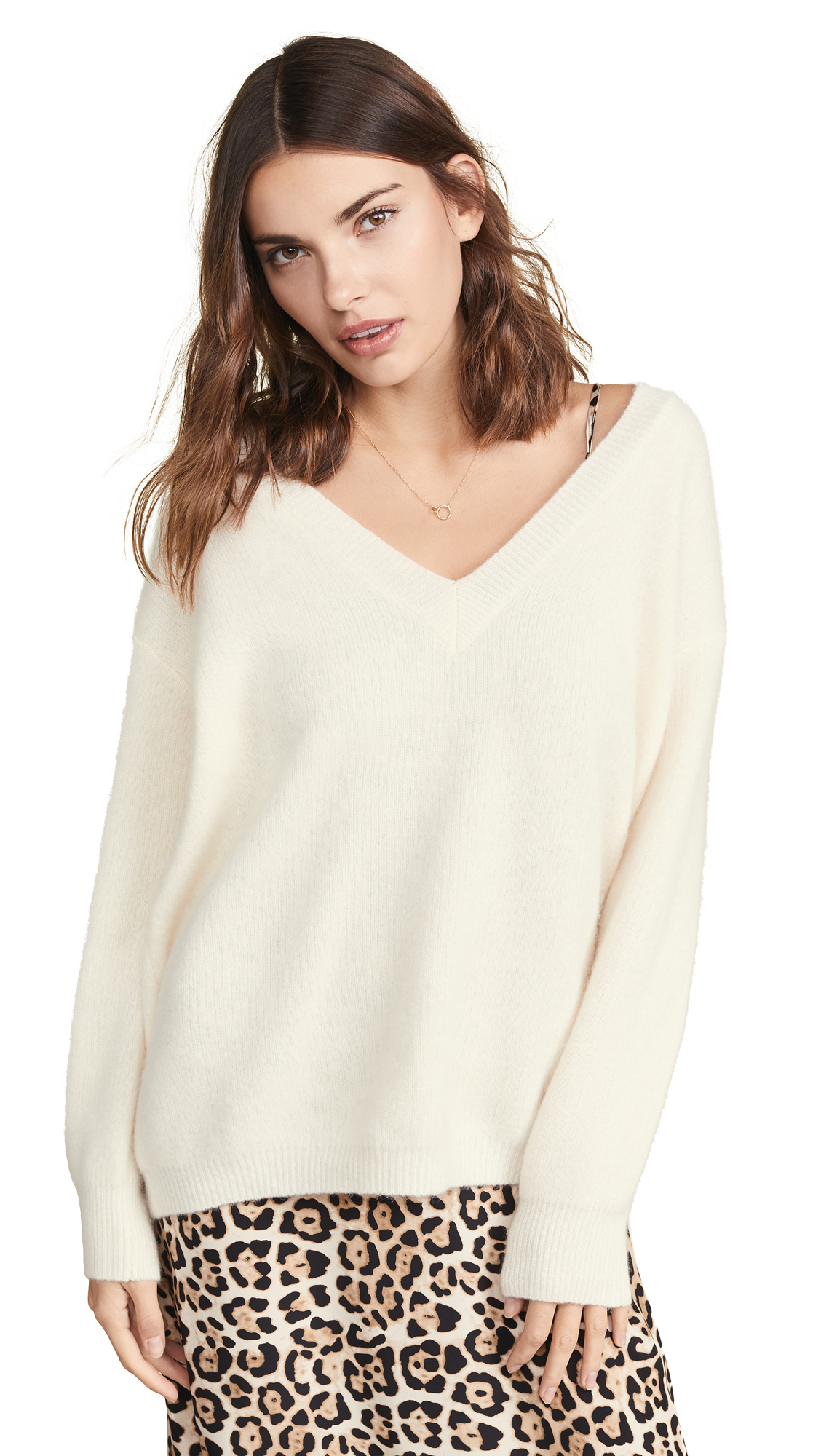 james perse oversized cashmere sweater