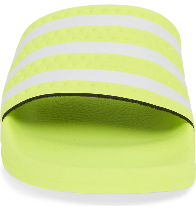 adilette semi frozen yellow