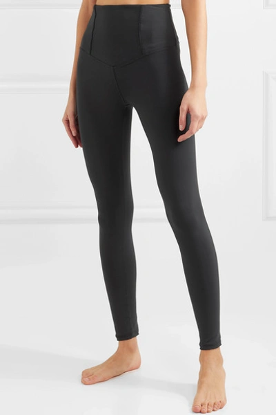 Shop Olympia Activewear Achilles Stretch Leggings In Black