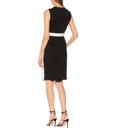 Shop Diane Von Furstenberg Stretch Jersey Dress In Black