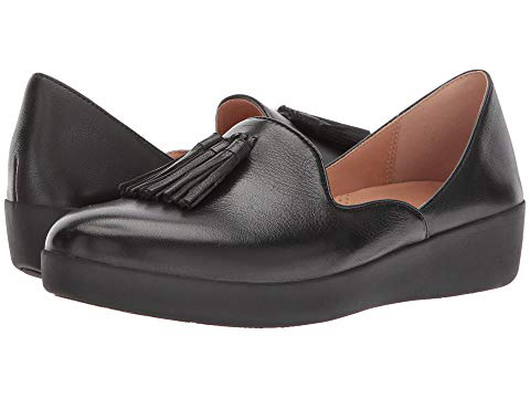 fitflop tassel superskate wedge loafer