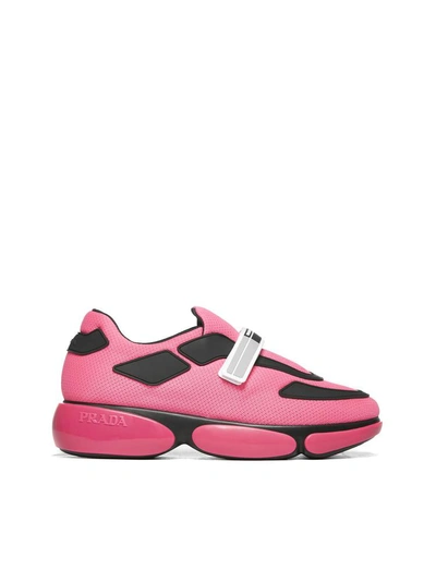 Shop Prada Cloudbust Sneakers In Pink
