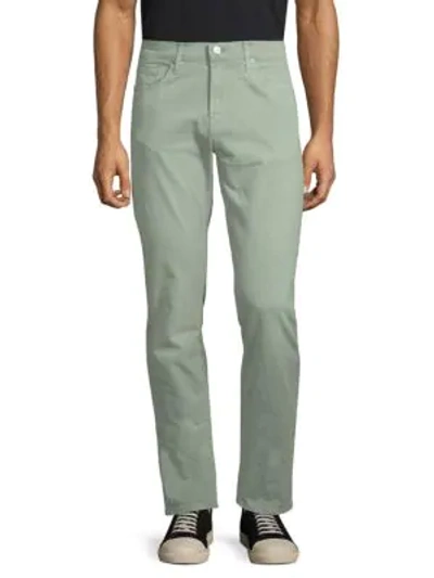 Shop J Brand Tyler Slim Fit Pants In Light Green