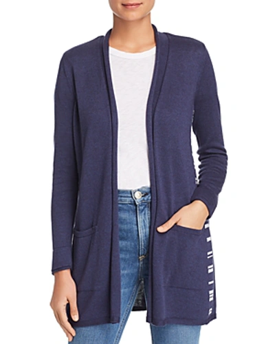 Shop Nic And Zoe Nic+zoe Back At It Cardigan In Navy