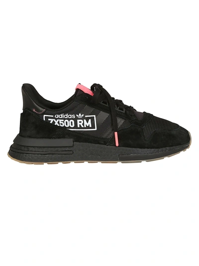 Adidas Originals Zx 500 Rm Trainers In Core Black | ModeSens