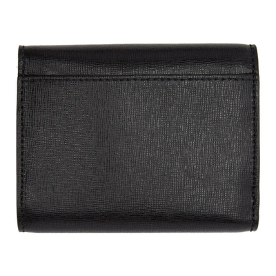 Shop Off-white Black Small Wallet In Black/green