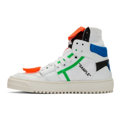 Shop Off-white White & Blue 3.0 Off-court Sneakers