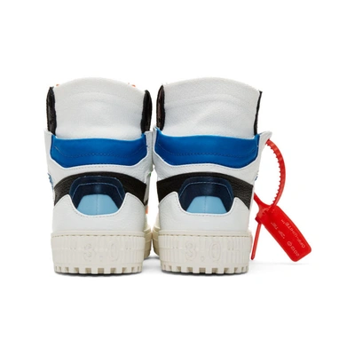 Shop Off-white White & Blue 3.0 Off-court Sneakers