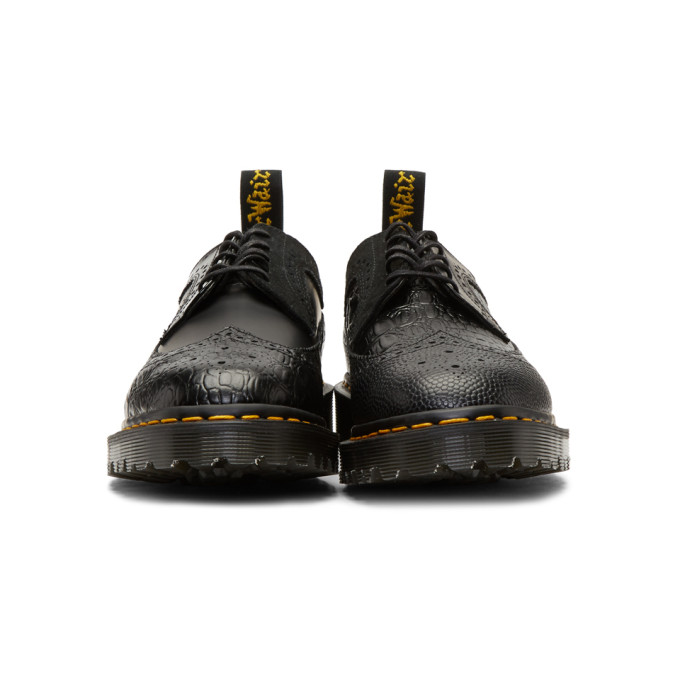 dr. martens x engineered garments 3989 mixed in black