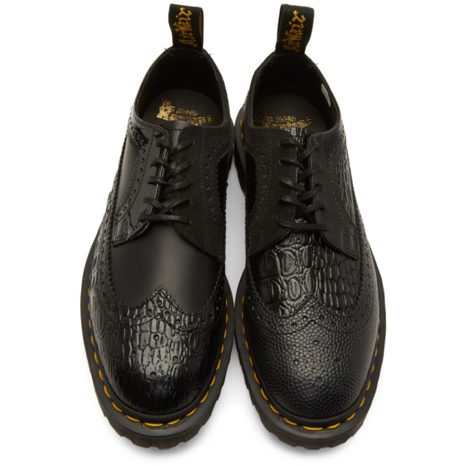 dr. martens x engineered garments 3989 mixed in black