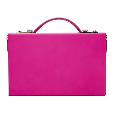 Shop Calvin Klein 205w39nyc Pink The Box Bag In 670 Shockpi