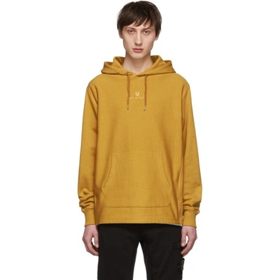 Belstaff Padox Hooded Cotton Sweatshirt In 30035 Yello | ModeSens