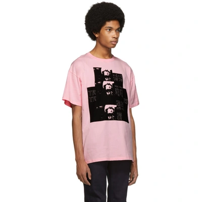 Shop Raf Simons Pink Toya T-shirt In 00034 Ltpnk