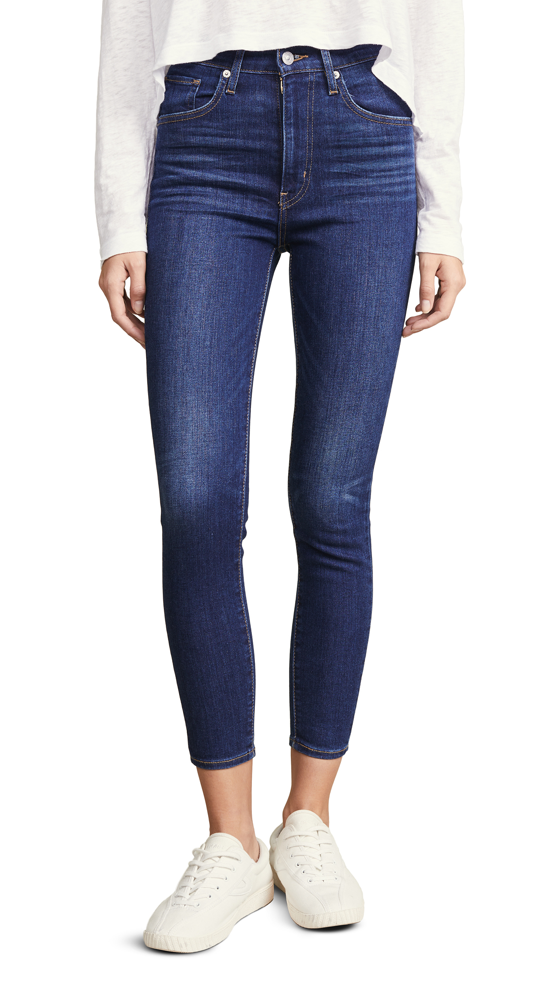 Levi's Mile High Ankle Skinny Jeans In 