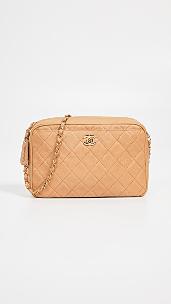 chanel camera bag beige