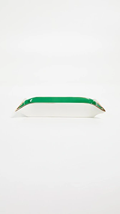 Shop Jonathan Adler Tiger Valet Tray Green One Size