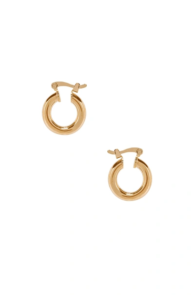 Shop The M Jewelers Ny Small Ravello Hoops In Gold